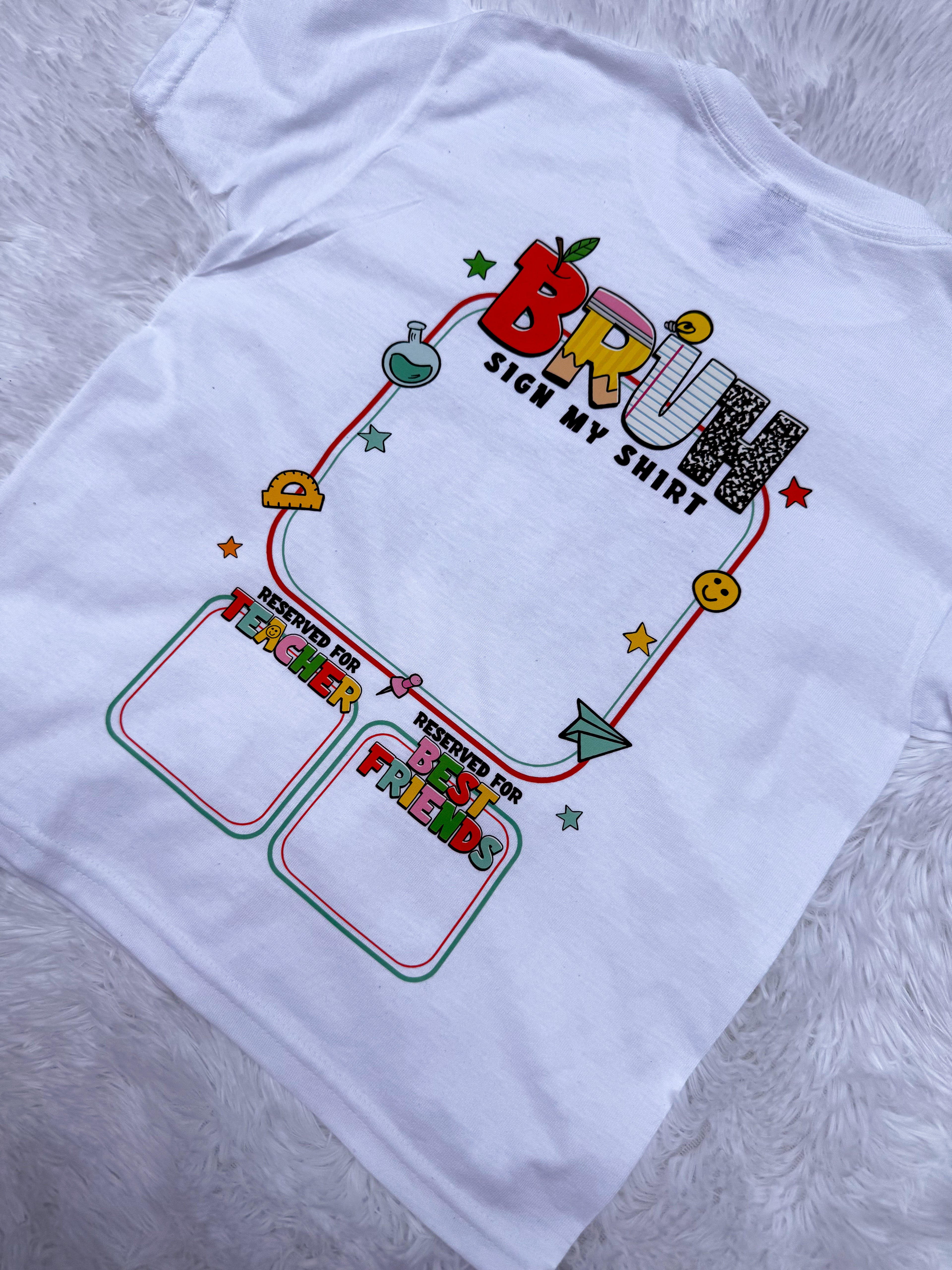 Bruh Autograph Tee For The Minis