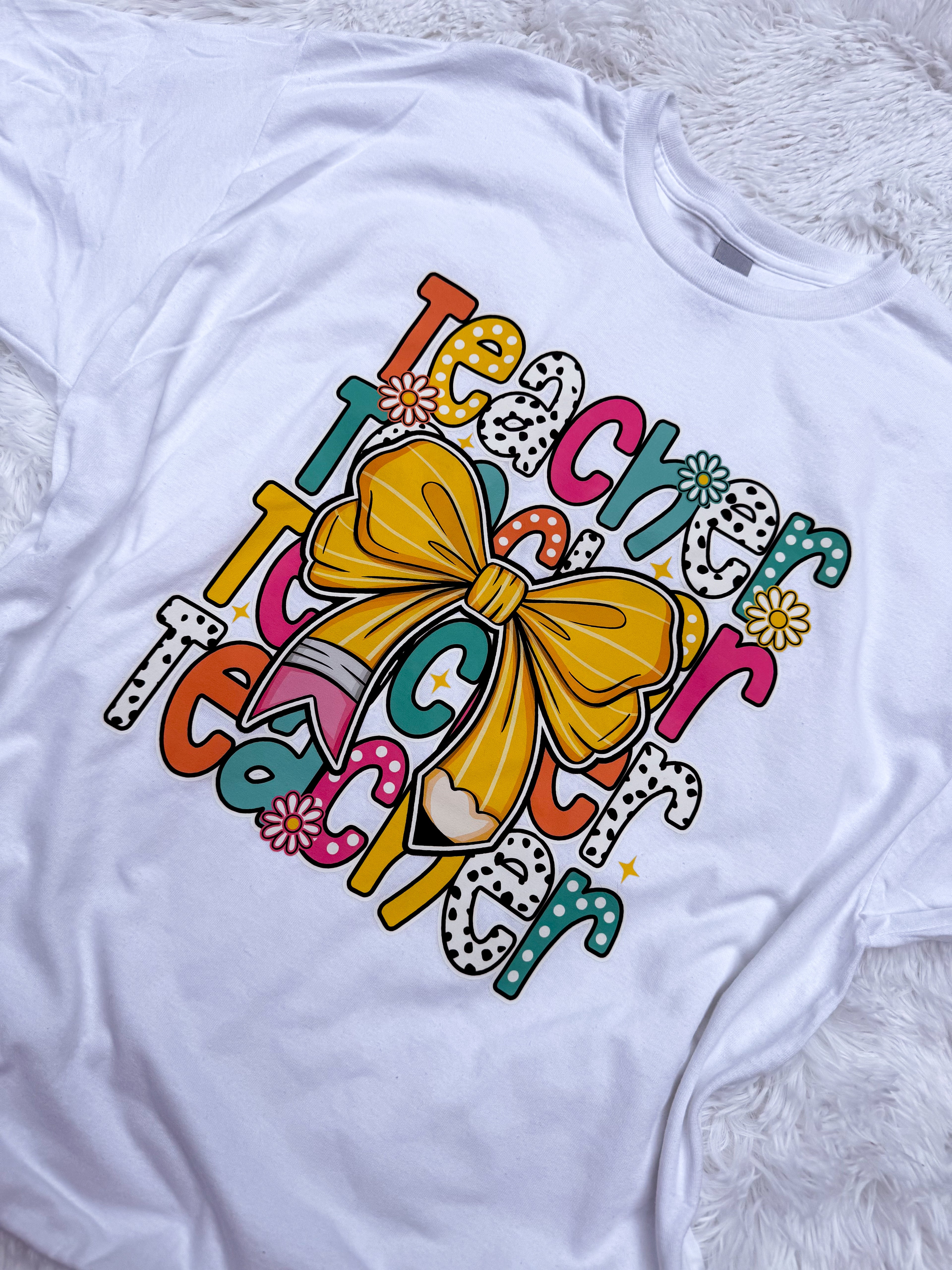 Bow Teacher Tee
