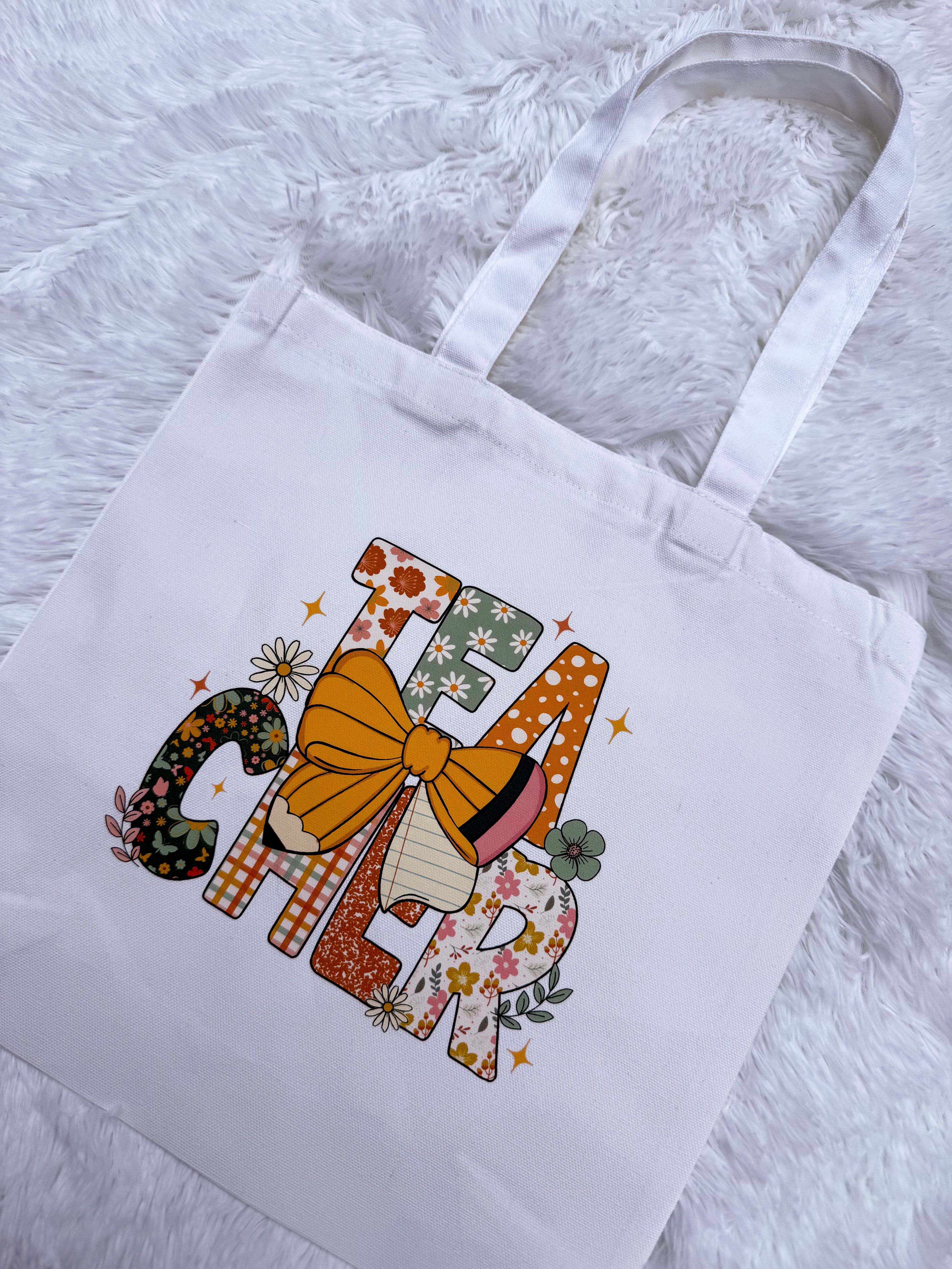 Floral Teacher Bags
