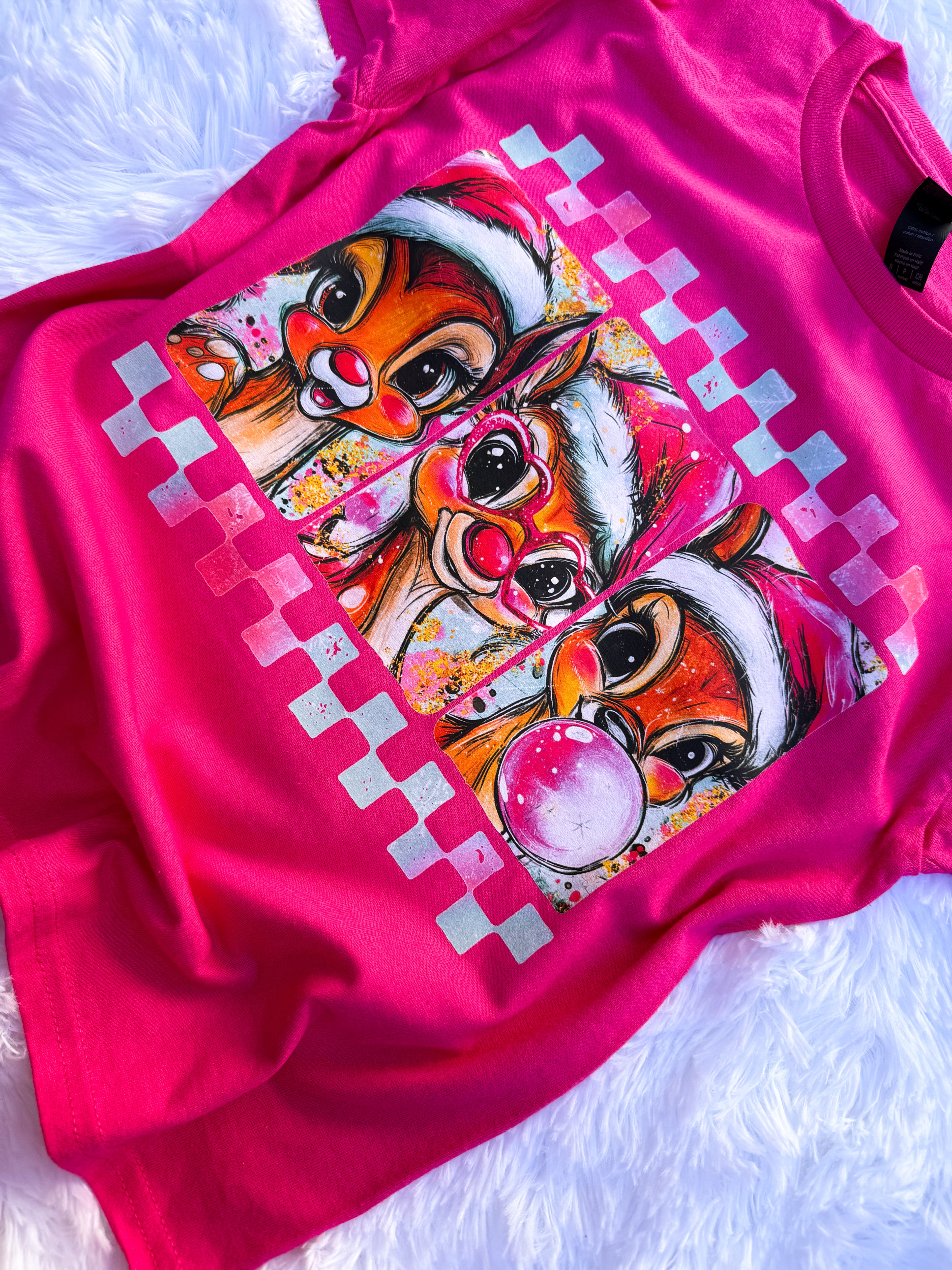 Mini Bubblegum Reindeer